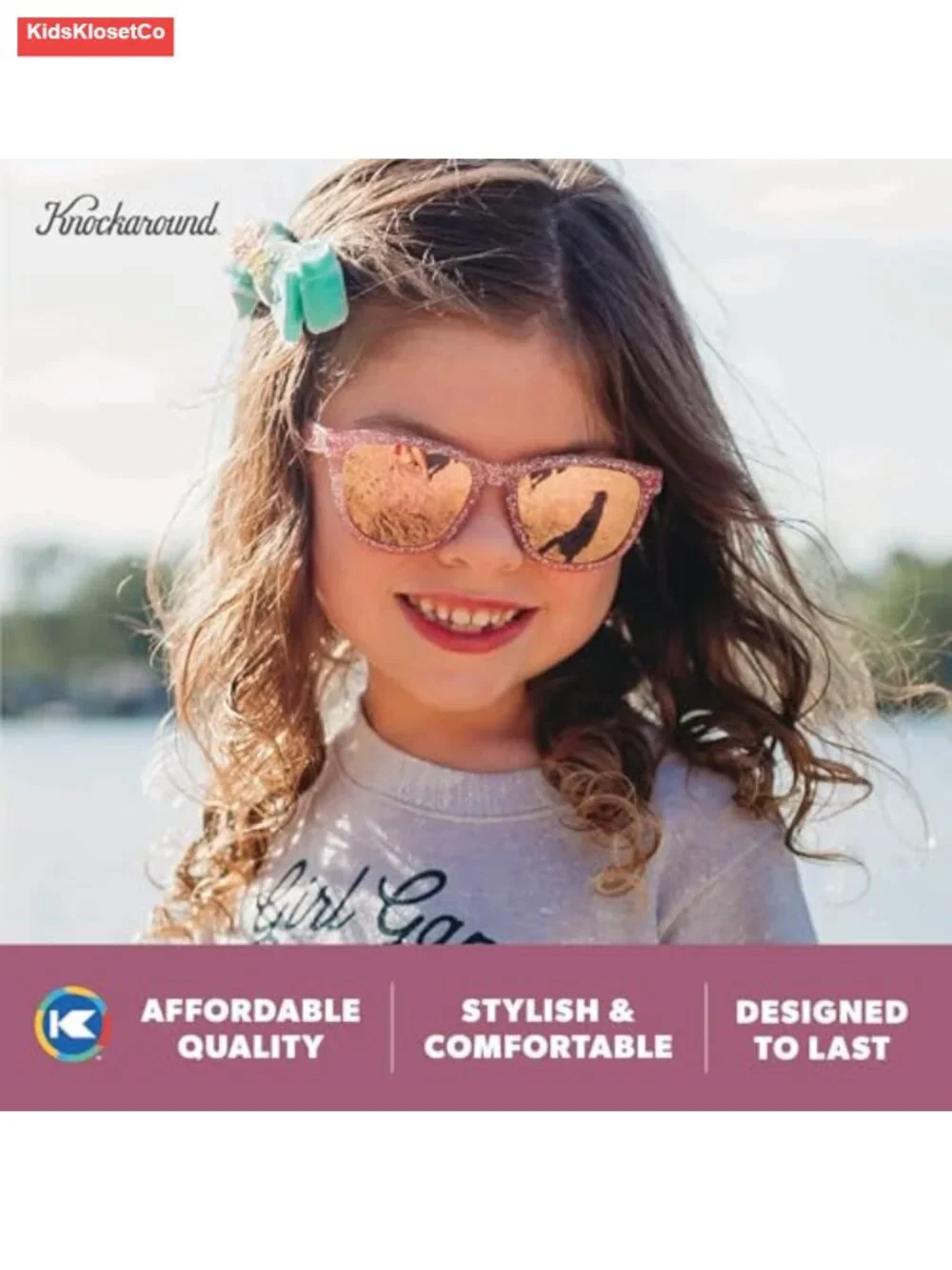 Kids Polarized Sunglasses UV400 Protection Polycarbonate Frame